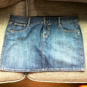 Denim mini skirt from Old Navy size 14